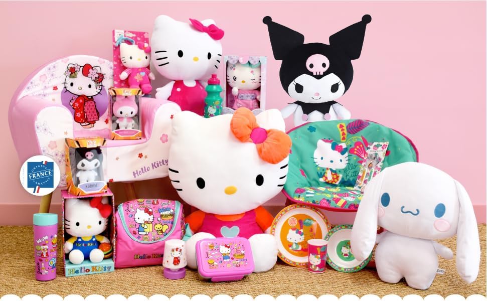 Vue 2 de Jemini Peluche Hello Kitty