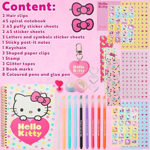 Vue 6 de Hello Kitty Kit Journaling