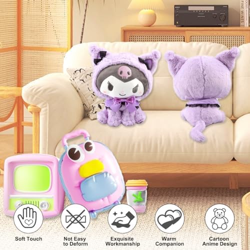 Vue 4 de Ekkong Kuromi Poupee En