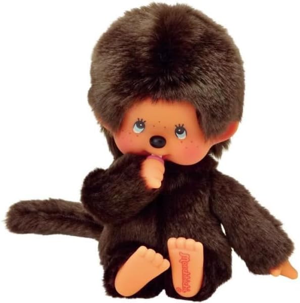 Vue 4 de Bandai Monchhichi Peluche Original