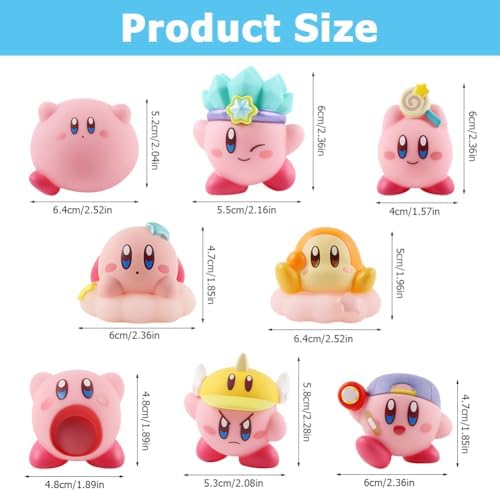 Vue 2 de Pieces Kirby Decoration De