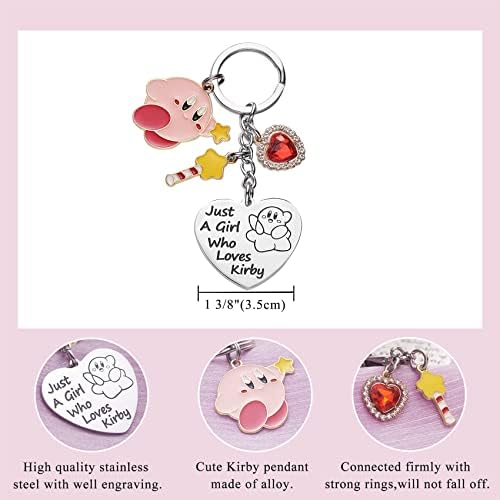 Vue 2 de Kirby Merch Joli Portecles