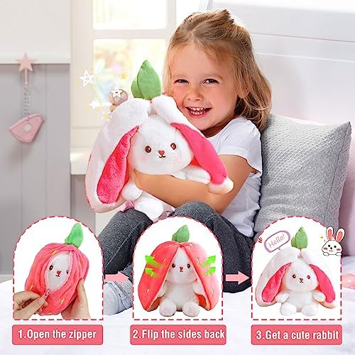 Vue 2 de Togetdream Peluche Lapin De