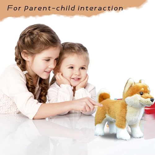 Vue 3 de Tiny Heart Peluche Chien