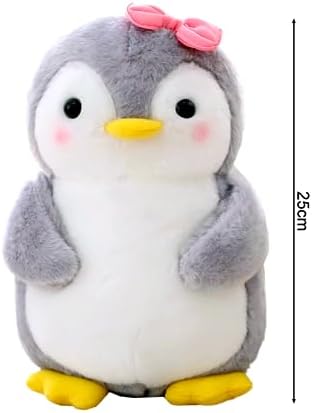 Vue 2 de Peluche Pingouin Cm Peluche