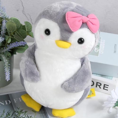 Vue 4 de Peluche Pingouin Cm Peluche