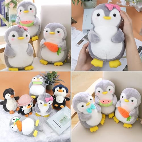 Vue 5 de Peluche Pingouin Cm Peluche