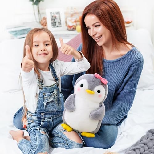 Vue 6 de Peluche Pingouin Cm Peluche