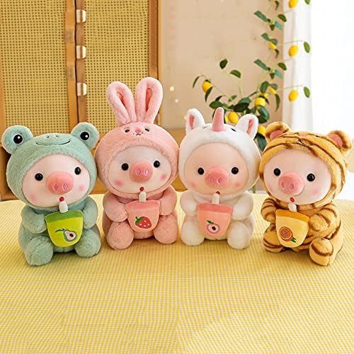 Vue 4 de Bynyxi Cm Peluche Cochon