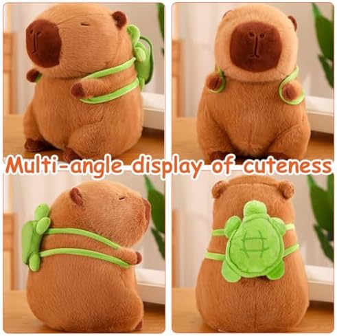 Vue 3 de Zaloife Peluche Capybara Jouet