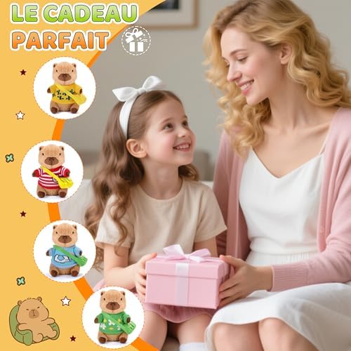 Vue 7 de Charmofun Peluche Capybara Capybara
