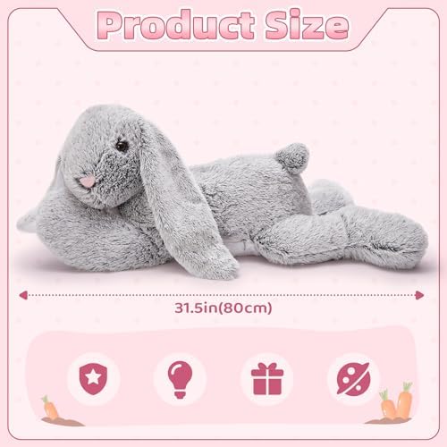 Vue 3 de Morismos Xxl Peluche Lapin