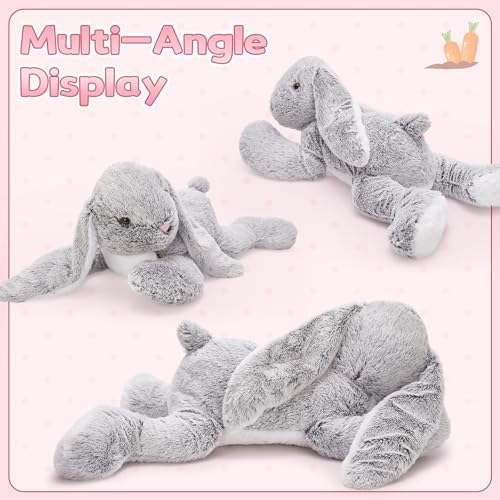 Vue 6 de Morismos Xxl Peluche Lapin
