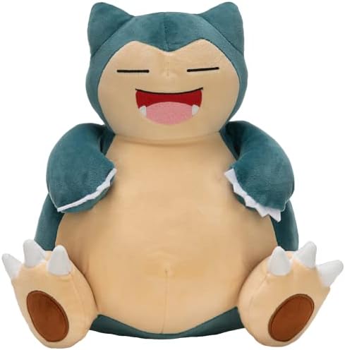Vue 4 de Pokemon Cm Peluche Snorlax