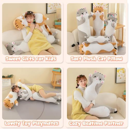 Vue 4 de Coussin De Chat En