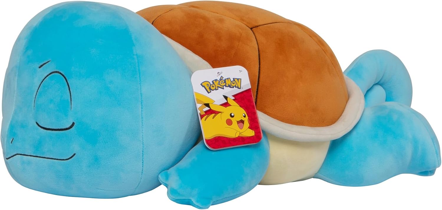 Pokemon Peluche Endormie Carapuce