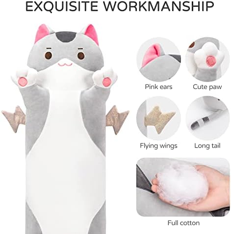 Vue 5 de Mewaii Cm Peluche Coussin