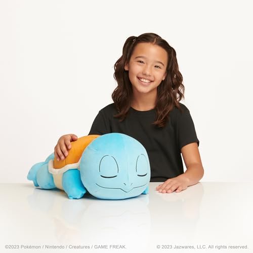 Vue 7 de Pokemon Peluche Endormie Carapuce