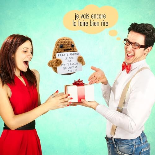 Vue 6 de Patate Positive Cadeau Original