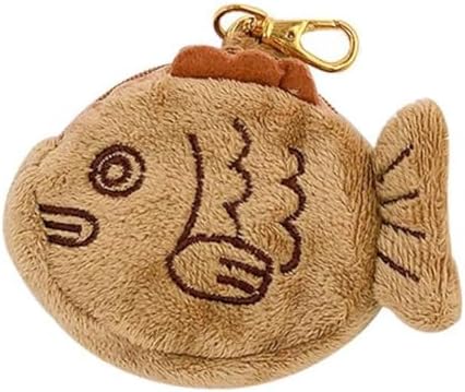Vue 5 de Portemonnaie En Peluche Taiyaki