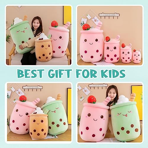 Vue 6 de Peluche Bubble Tea Doudou
