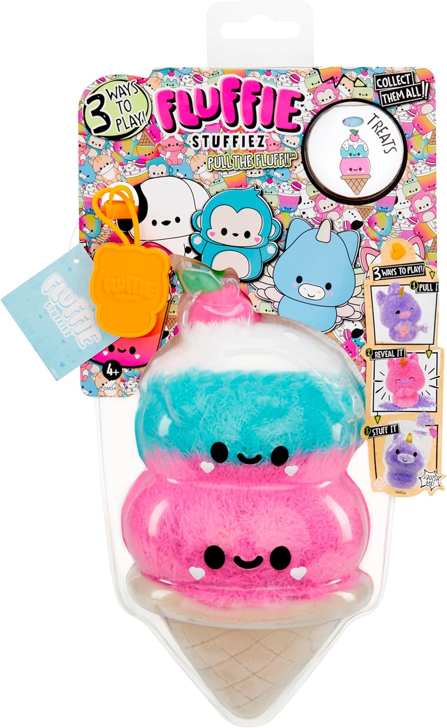 Fluffie Stuffiez Double Scoop