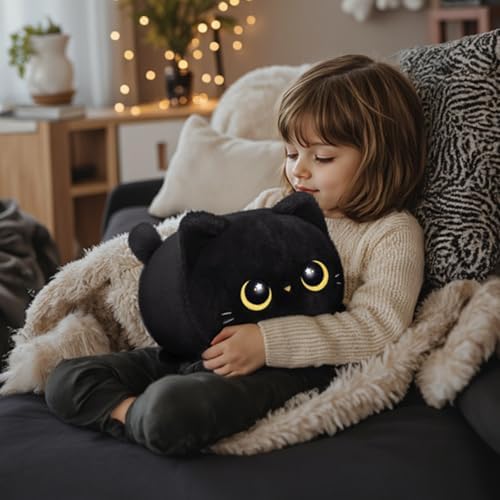 Vue 5 de Mewaii Peluche Chat Noir