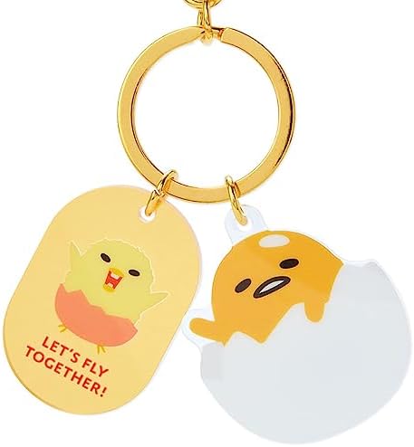 Vue 2 de Gudetama Portecles En Acrylique
