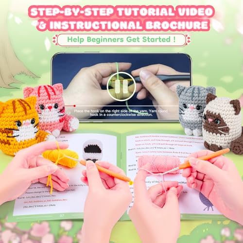 Vue 3 de Kit De Crochet Complet