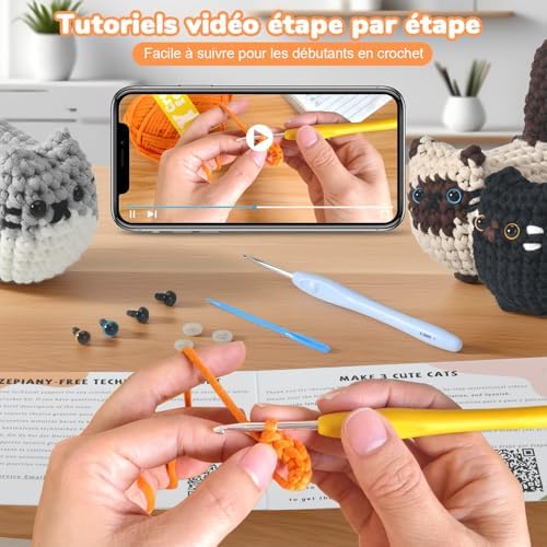 Vue 3 de Tranquilhome Kit Crochet Amigurumicrochet