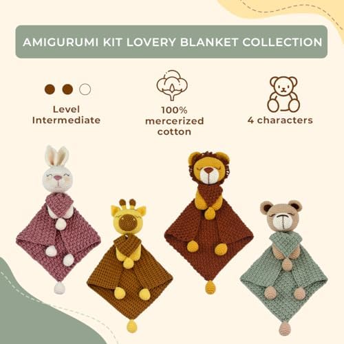 Vue 4 de Circulo Kit Crochet Doudou