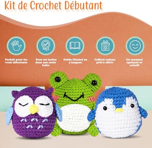 Vue 3 de Packyart Kit Crochet Debutant