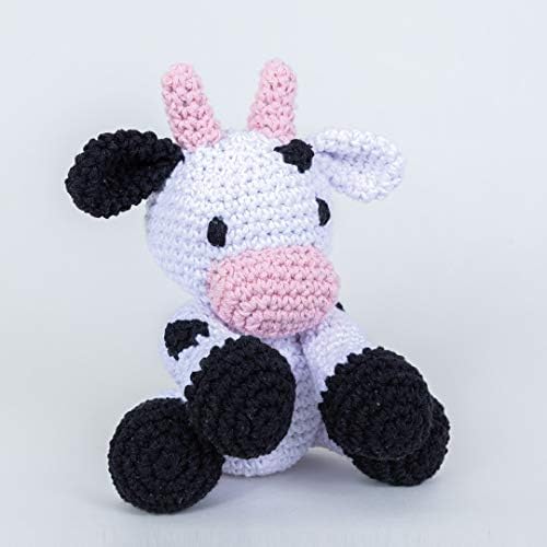 Vue 3 de Hoooked Kit Crochet Vache
