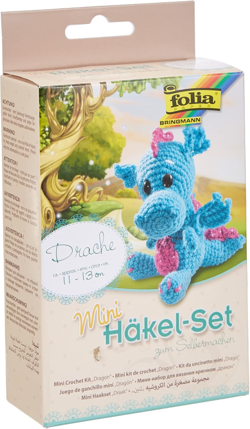 Vue 6 de Hoooked Kit Crochet Vache
