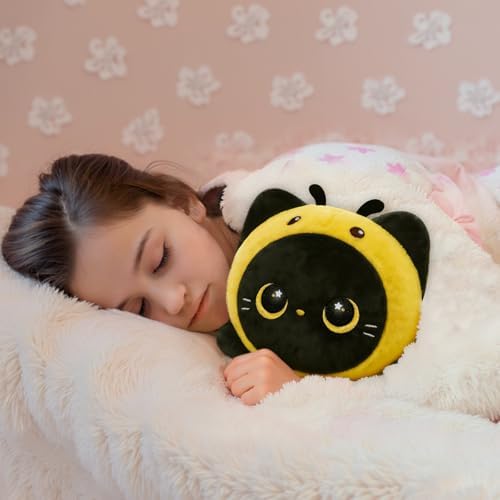 Vue 3 de Mewaii Peluche Abeille Chat