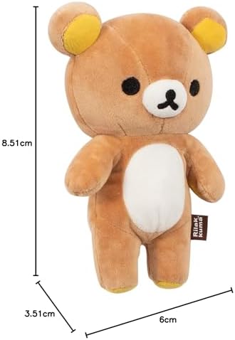 Vue 6 de Rilakkuma Petite Peluche Cm