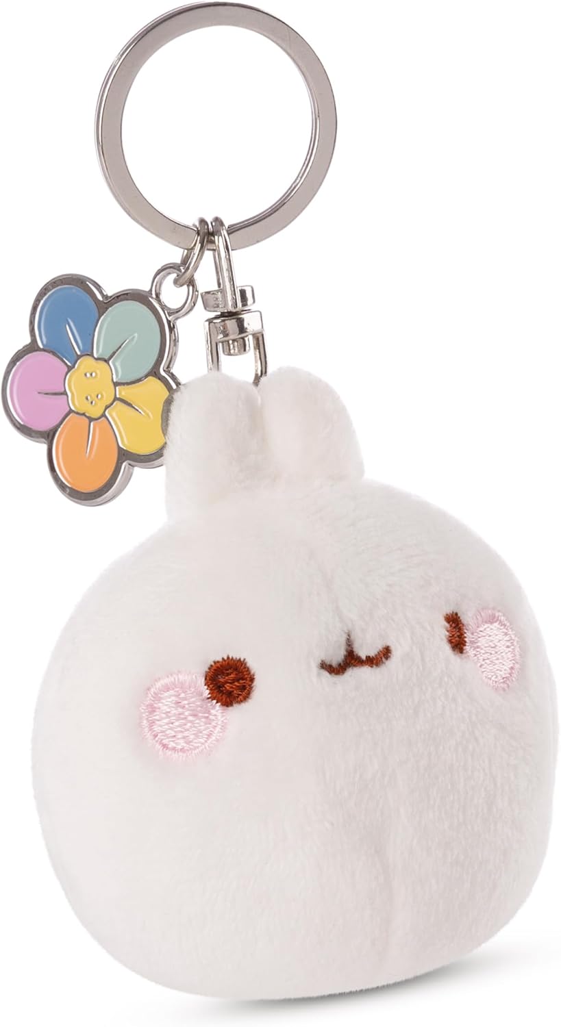 Portecles Molang Blanc