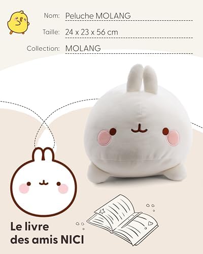 Vue 6 de Nici Przytulanka Molang