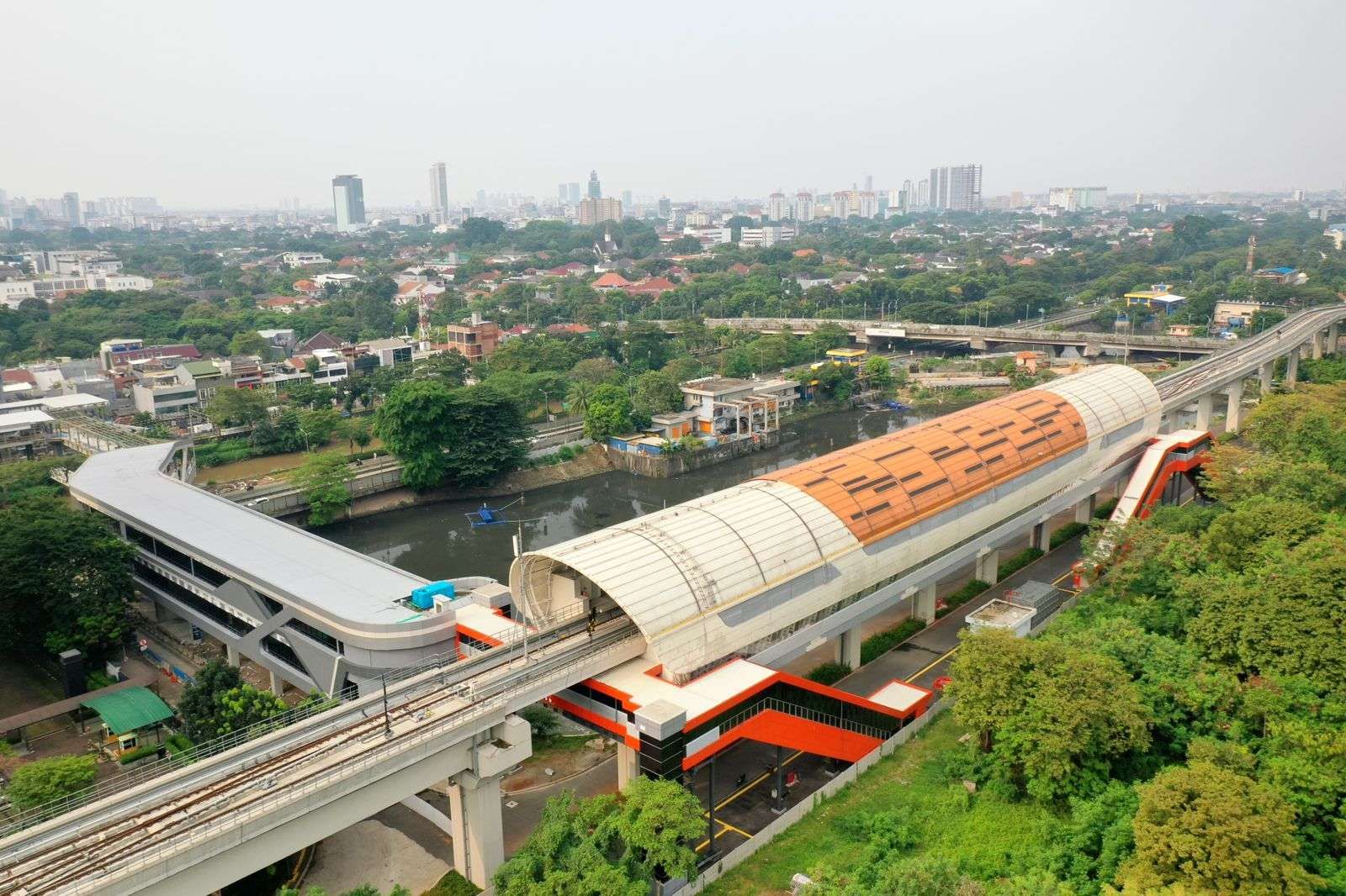 Stasiun transit modern Jakarta