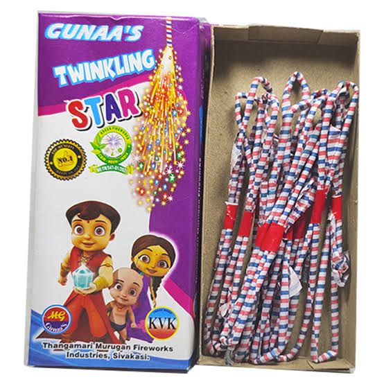1½ Twinkling Star  - Nattu Vedi & Sivakasi Crackers