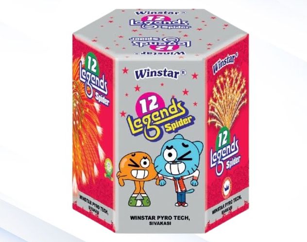 12 Shot Multi Color - Nattu Vedi & Sivakasi Crackers
