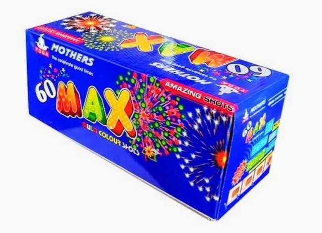 60 Shot Multi Color  - Nattu Vedi & Sivakasi Crackers