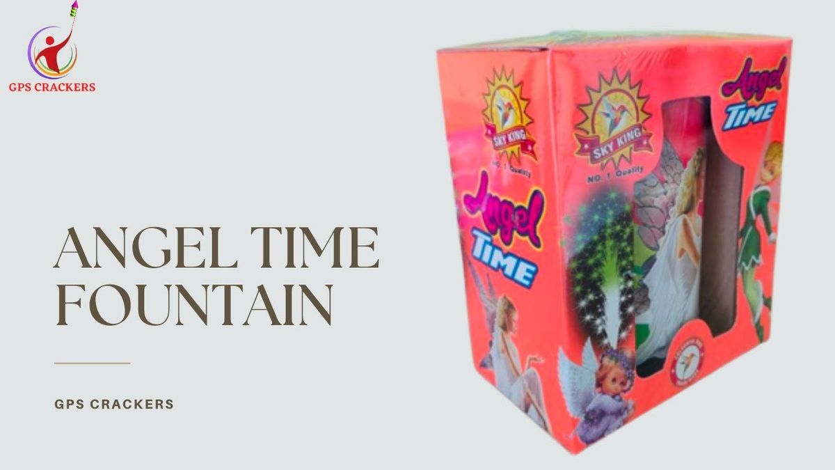 Angel Time 4 Inch Fountains - Nattu Vedi & Sivakasi Crackers