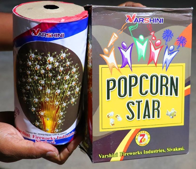 Pop Corn 4 Inch Fountains - Nattu Vedi & Sivakasi Crackers