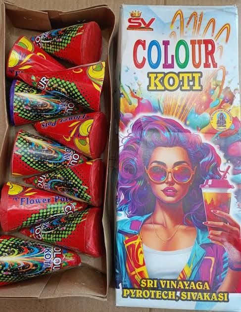 Color Koti Red & Green - Nattu Vedi & Sivakasi Crackers