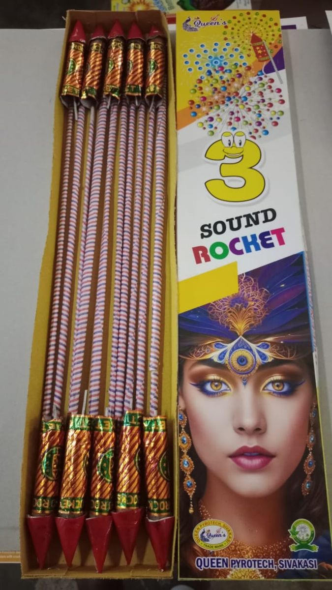 3 Sound Rocket - Nattu Vedi & Sivakasi Crackers