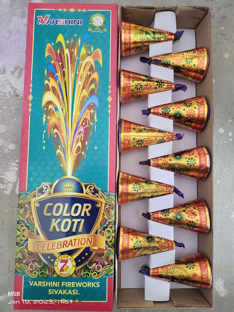 Color Koti Green  - Nattu Vedi & Sivakasi Crackers