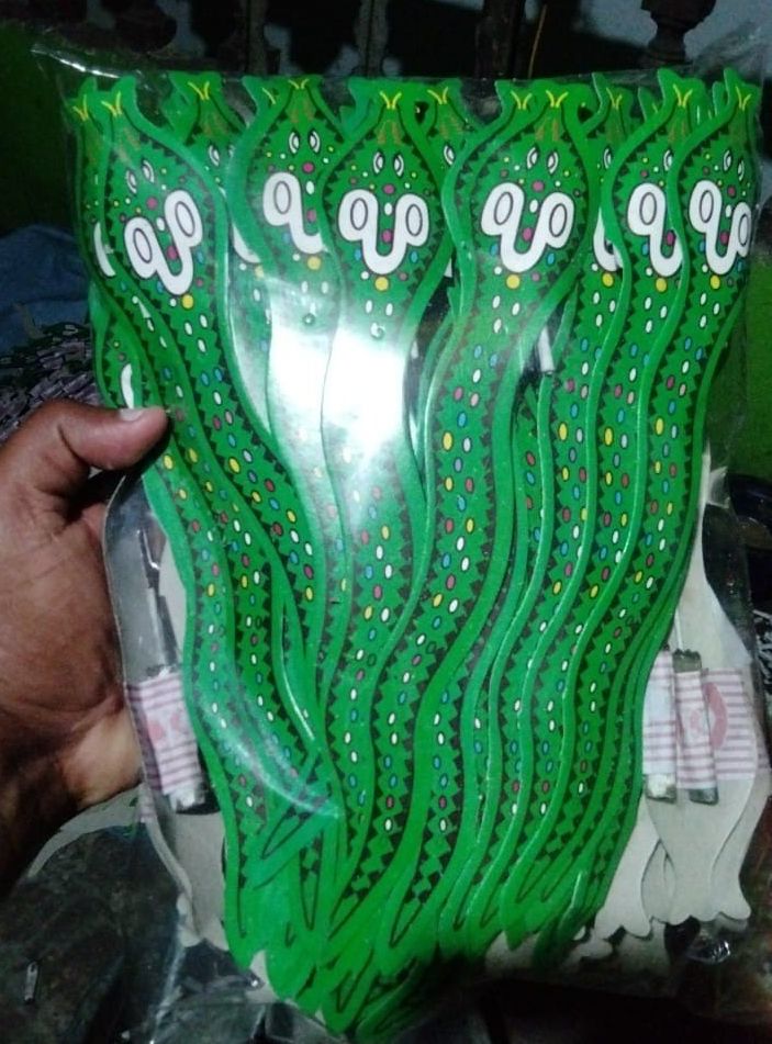 Snake cartoon (3Pcs)  - Nattu Vedi & Sivakasi Crackers