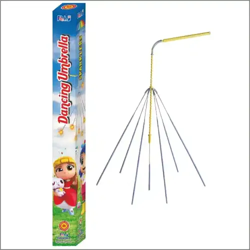 Umbrella Sparklers ( Rotating Sparklers)  - Nattu Vedi & Sivakasi Crackers