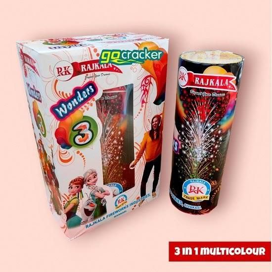 Wonder 3 Fountains - Nattu Vedi & Sivakasi Crackers